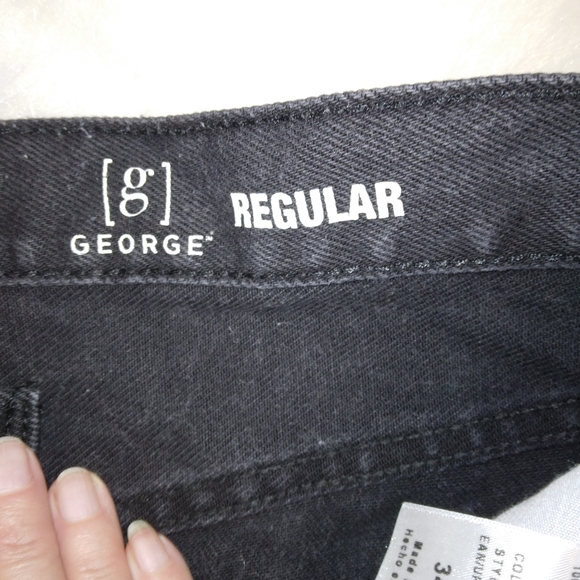 JEANS George Regular Fit, heavy denim, paint stain on rear pocket - Picture 8 of 13
